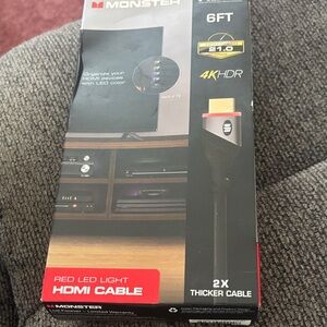 Red HDMI Cable - 6ft